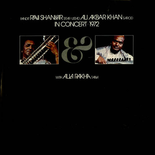 Ravi Shankar & Ali Akbar Khan - In Concert 1972 2LP