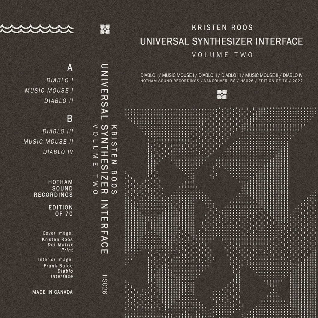 Kristen Roos - Universal Synthesizer Interface Vol II LP