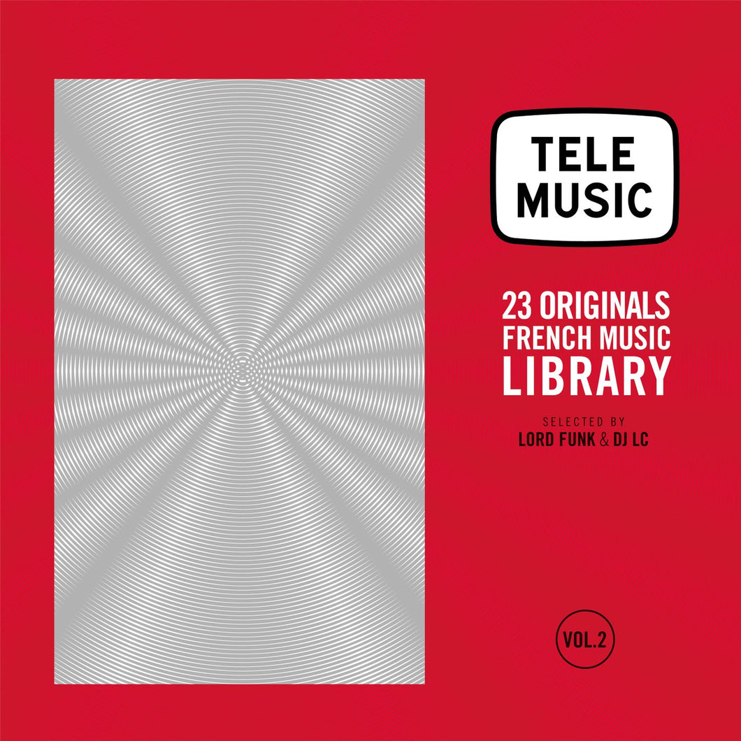 V/A - Tele Music: French Music Library Vol.2  2LP