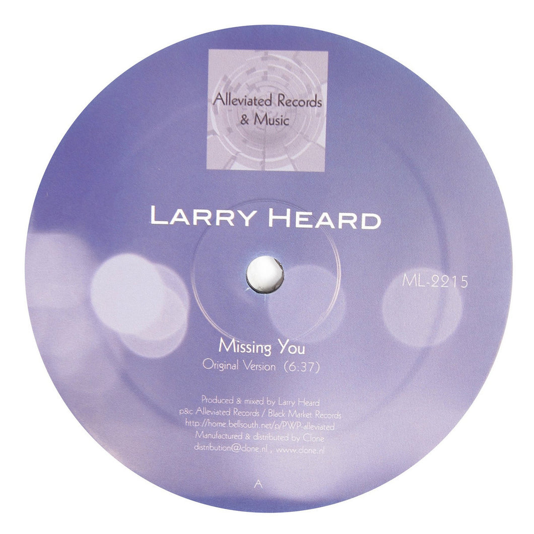 Larry Heard - Missing You 12
