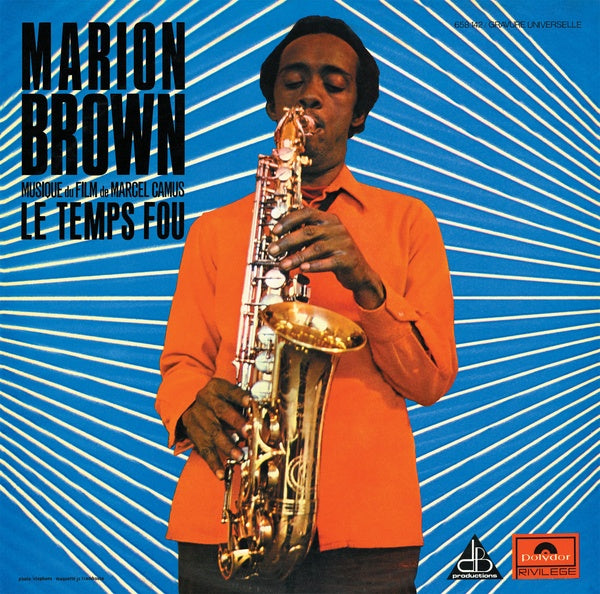 Marion Brown - Le Temps Fou (Musique du film de Marcel Camus) LP