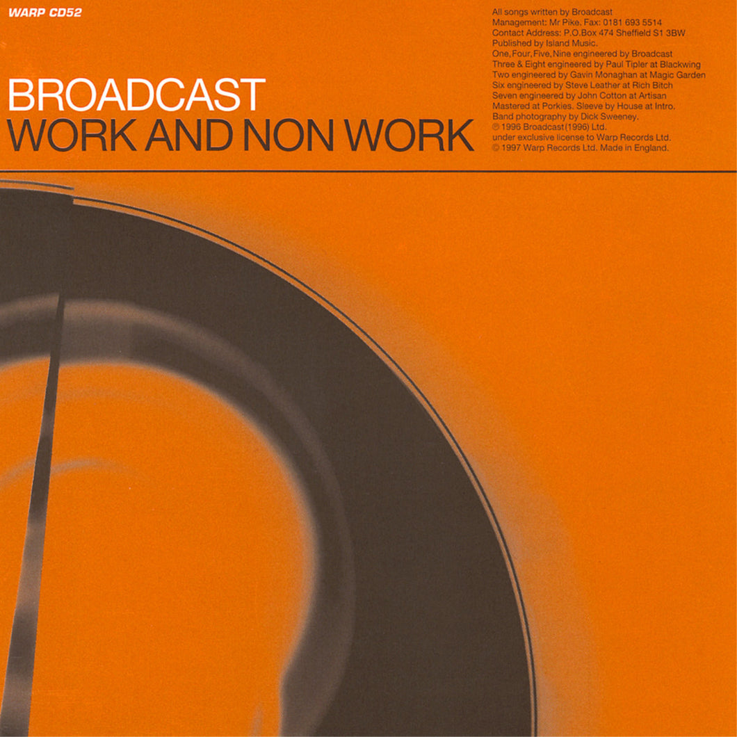 Broadcast - Work And Non Work LP